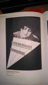 Laster der Menshheit, Poster Jan Tsichold, 1927