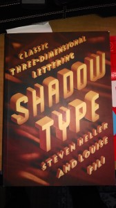 Shadow Type, Princeton Architectural Press, cover design Luise Fili and Steven Heller