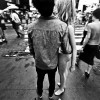 A Man and his Mannequin in Times Square- Photo by Chris Brady