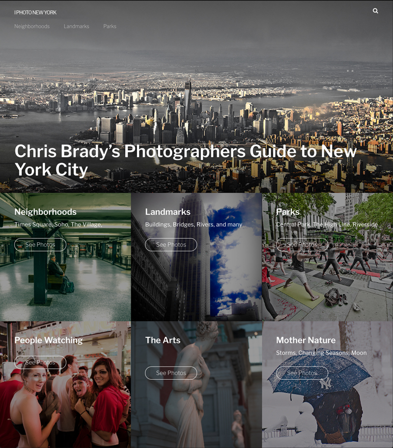 IPhotoNewYork homepage all-large